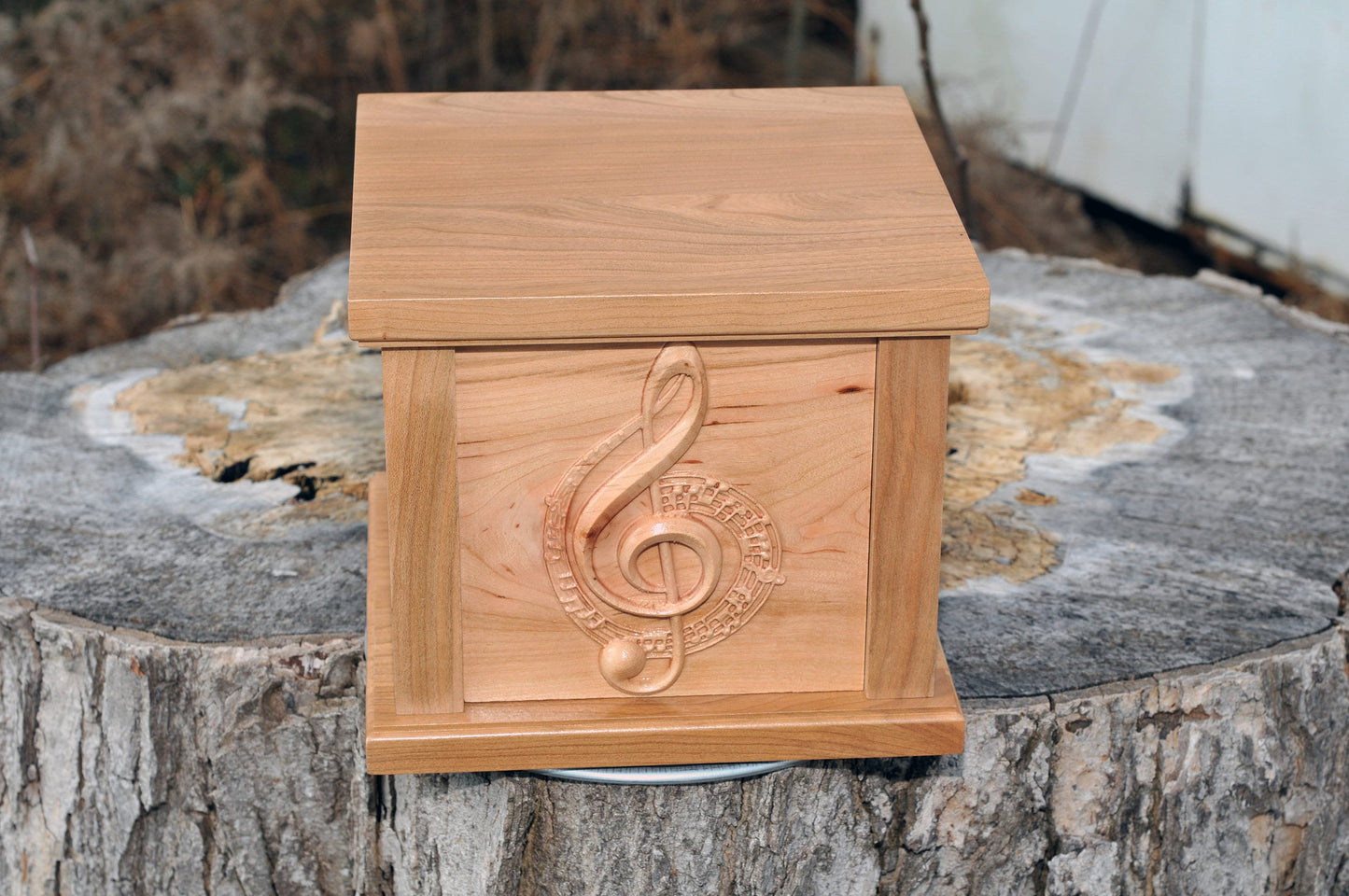 Custom Urn | Music Note | 3D Engraving