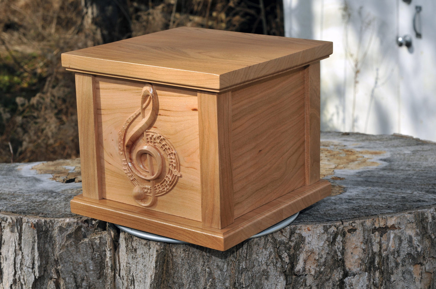 Custom Urn | Music Note | 3D Engraving