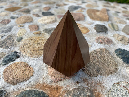 Walnut Tear Drop Urn