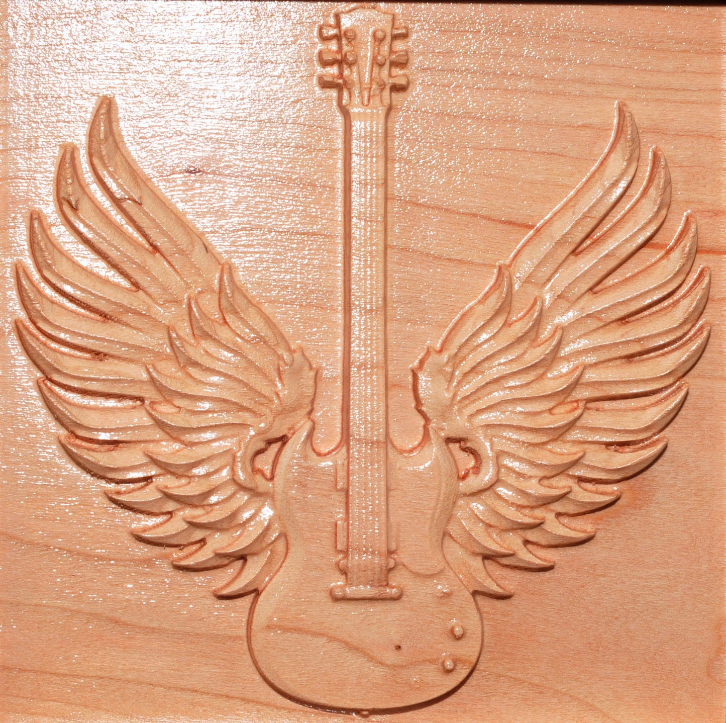 Guitar With Wings Cremation Urn