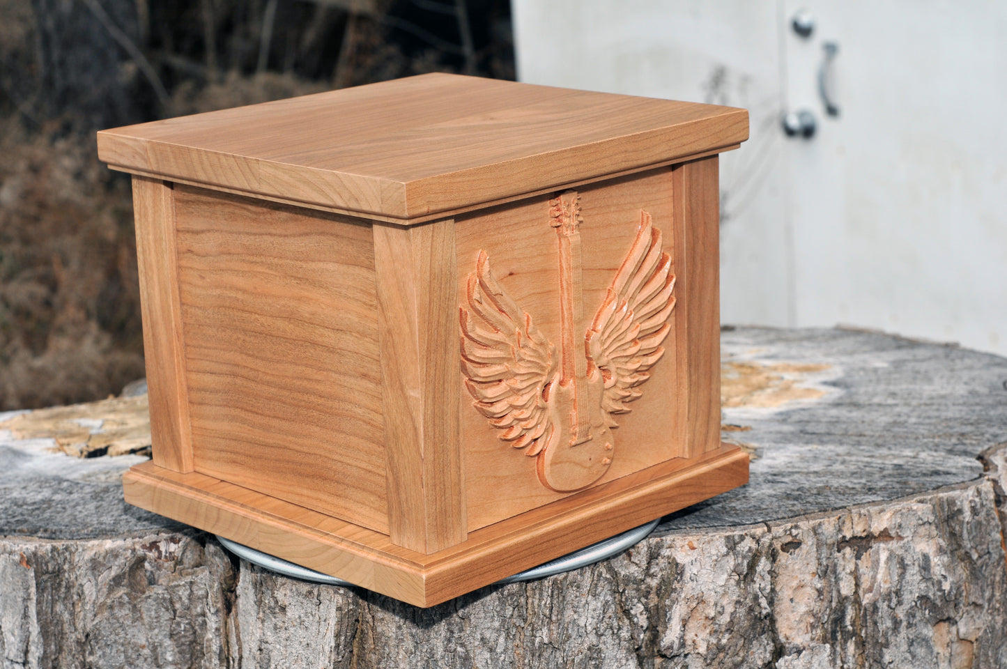 Guitar With Wings Cremation Urn