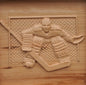 Custom Urn | Hockey Goalie | 3D Engraving