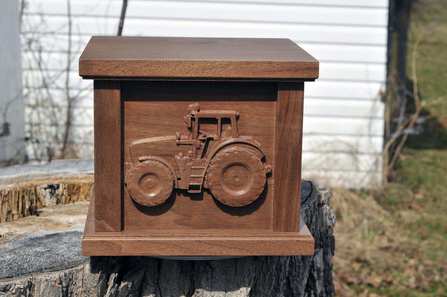 Custom Urn | Tractor, Farming & Agriculture | 3D Engraving