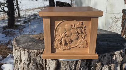 Honey Bee Cremation Urn