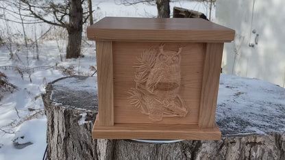 Owl Cremation Urn