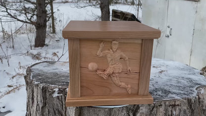 Soccer Player Urn