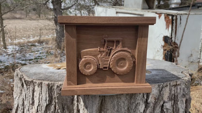 Custom Urn | Tractor, Farming & Agriculture | 3D Engraving