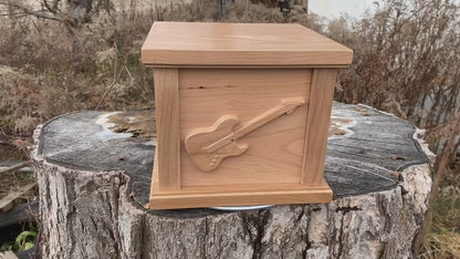 Guitar Cremation Urn