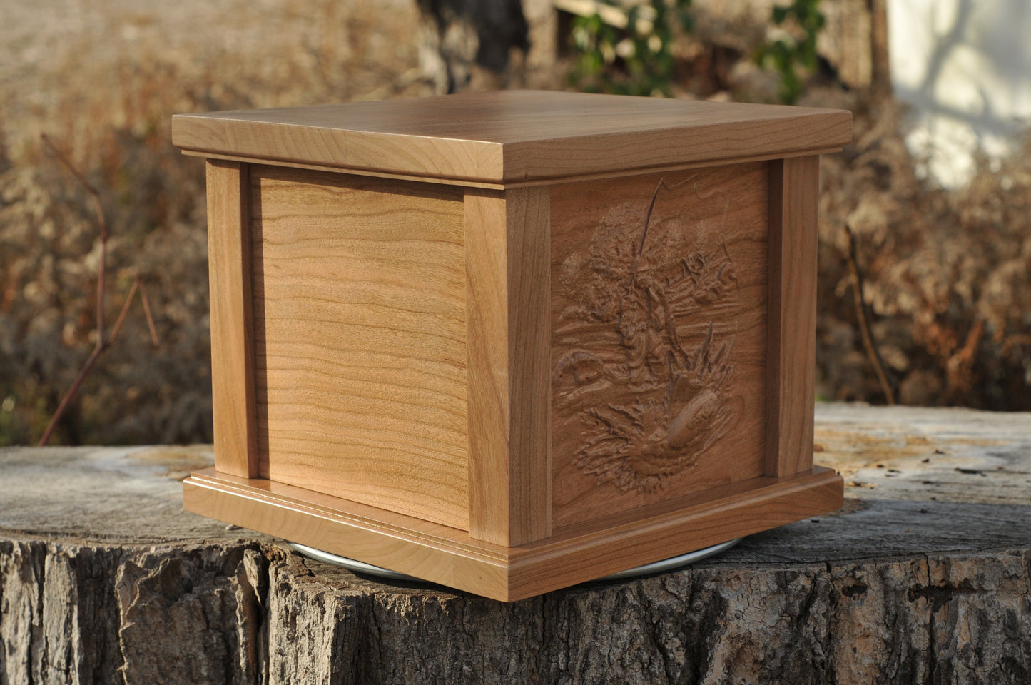 Custom Urn | Fishing, Fisherman | 3D Engraving