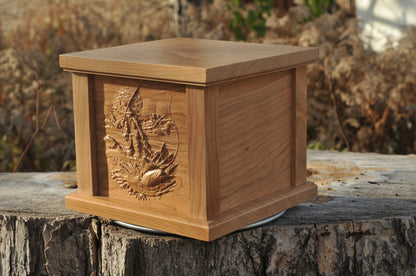 Custom Urn | Fishing, Fisherman | 3D Engraving