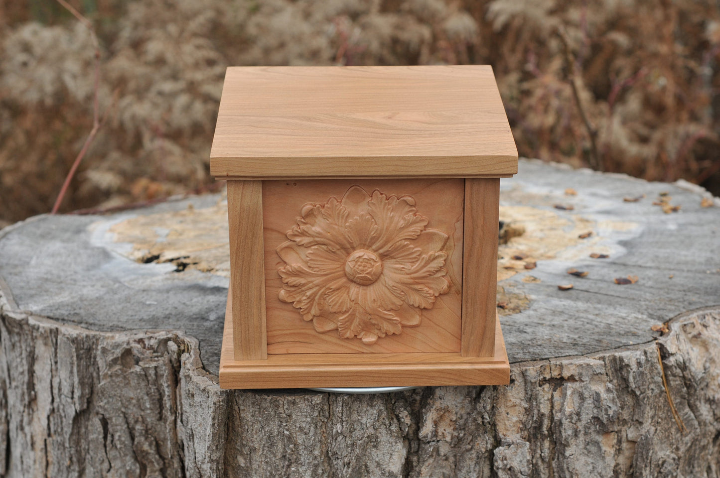 Flower Cremation Urn