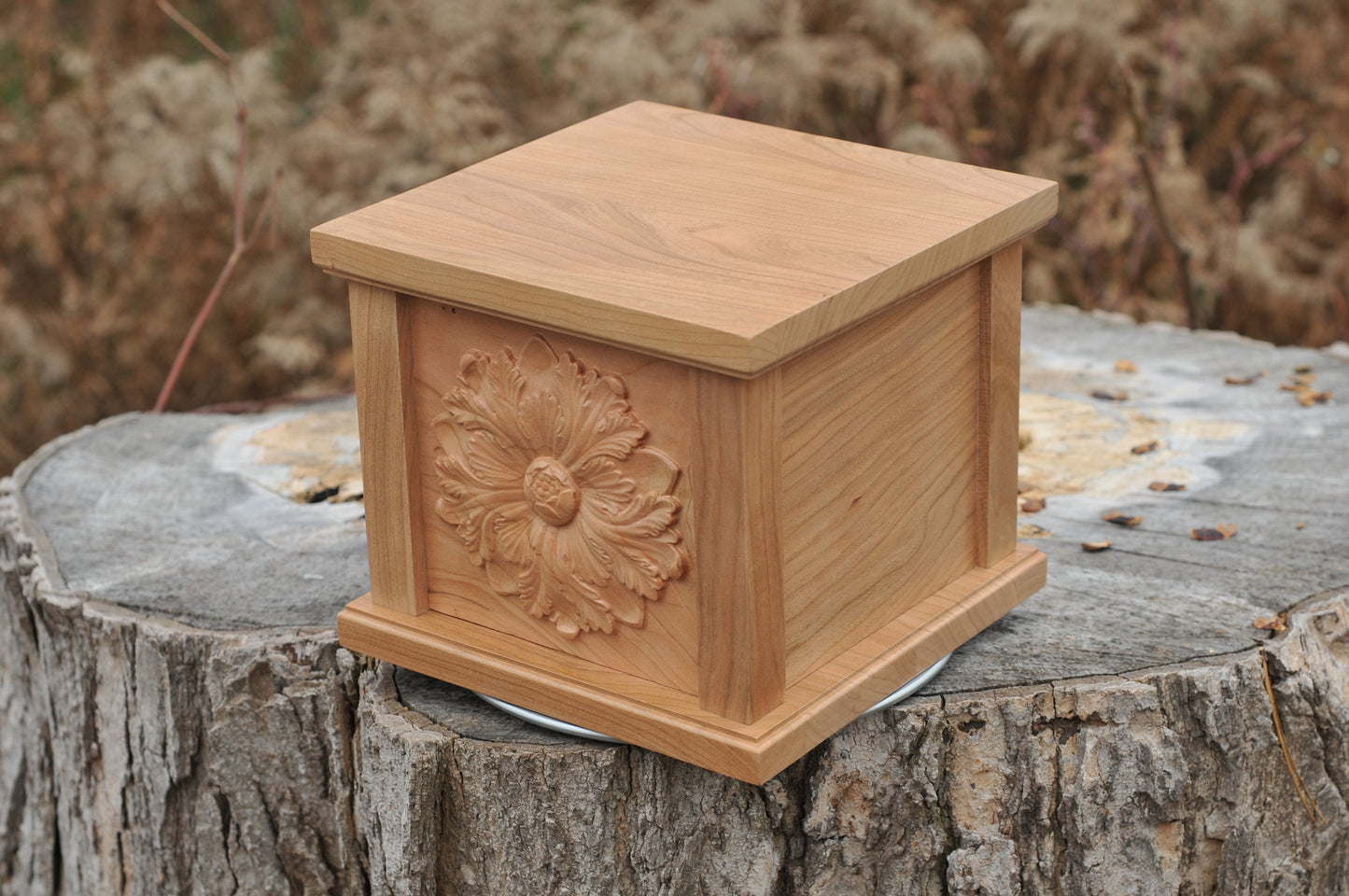 Flower Cremation Urn