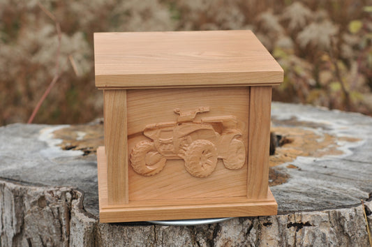 Custom Urn | 4-Wheeler, ATV, Quad | 3D Engraving