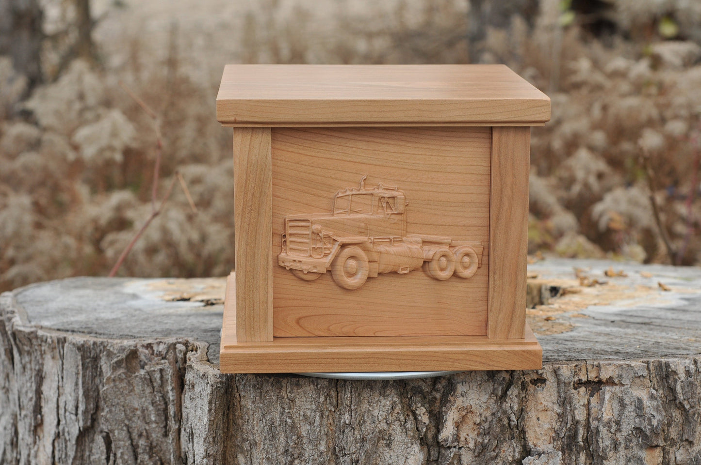 Transport Truck Urn