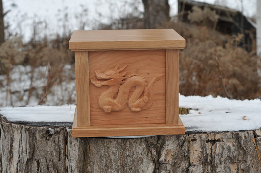 Chinese Dragon Urn