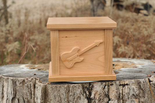 Guitar Cremation Urn