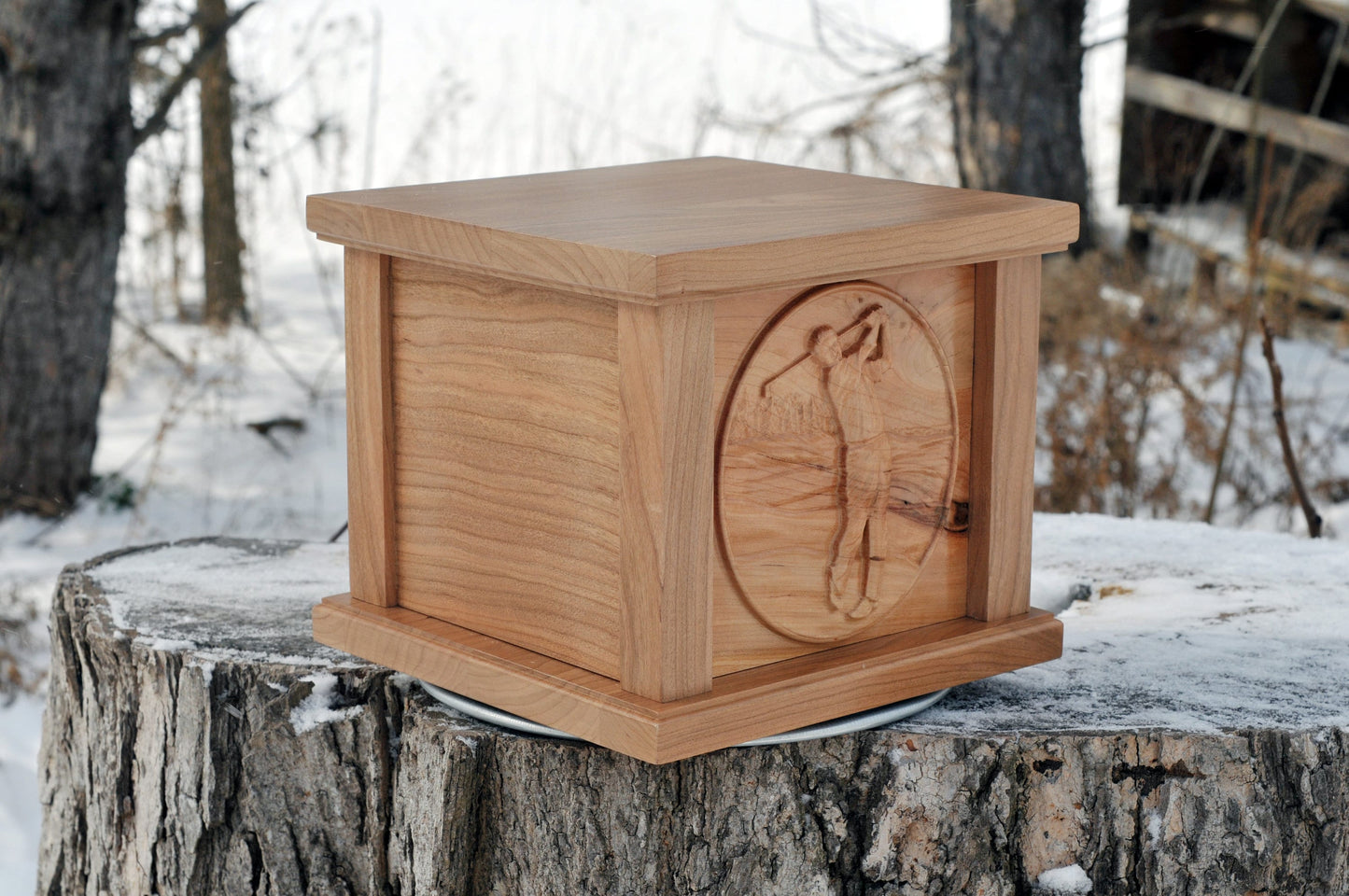 Custom Urn | Golf | 3D Engraving