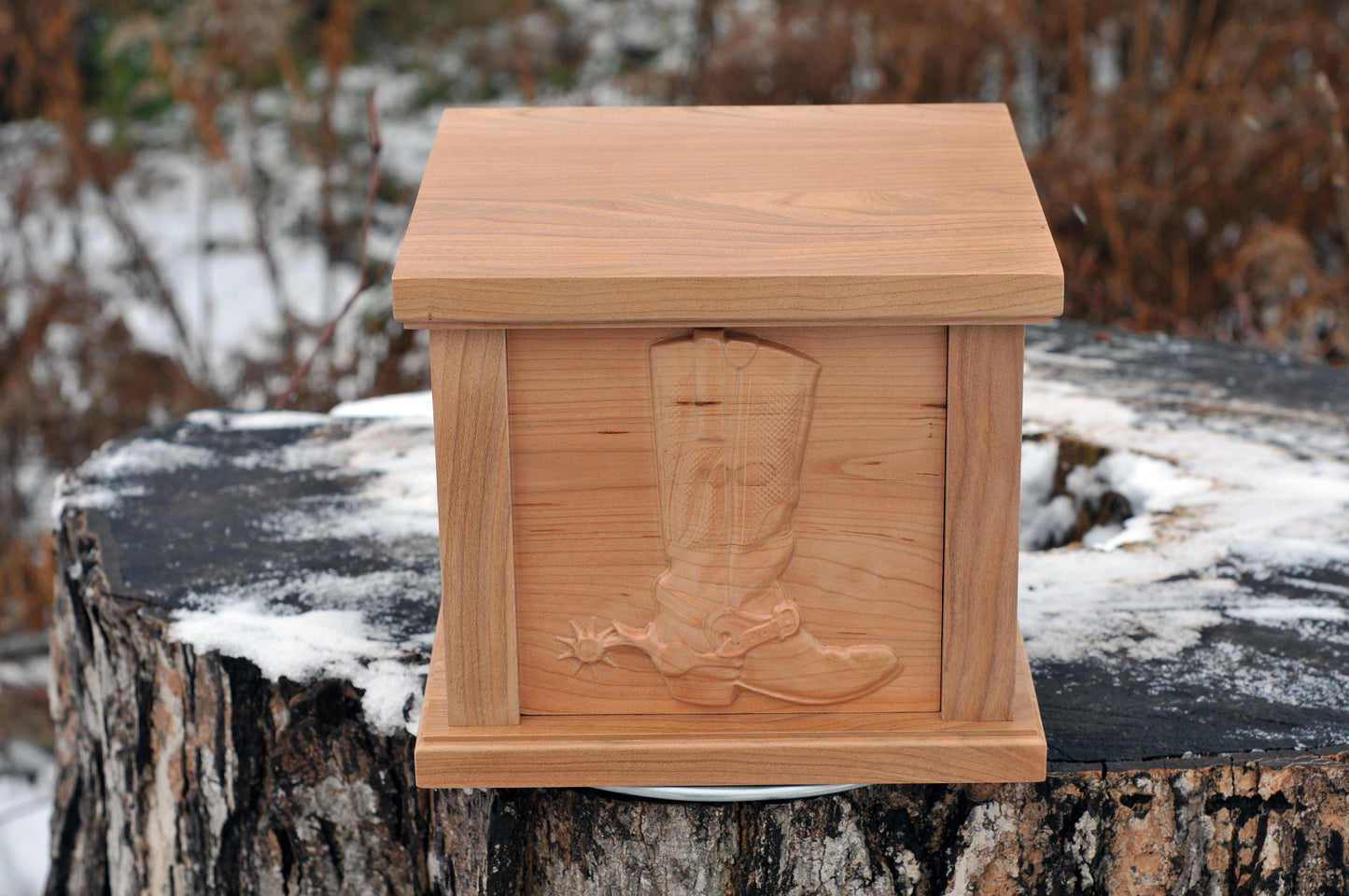 Cowboy Boot Cremation Urn