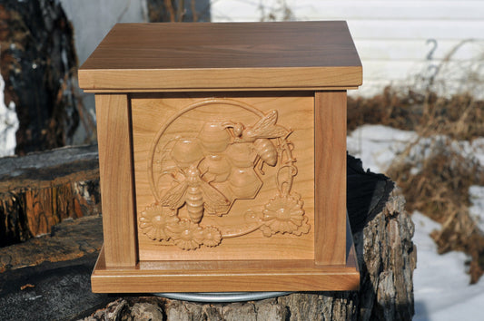 Honey Bee Cremation Urn