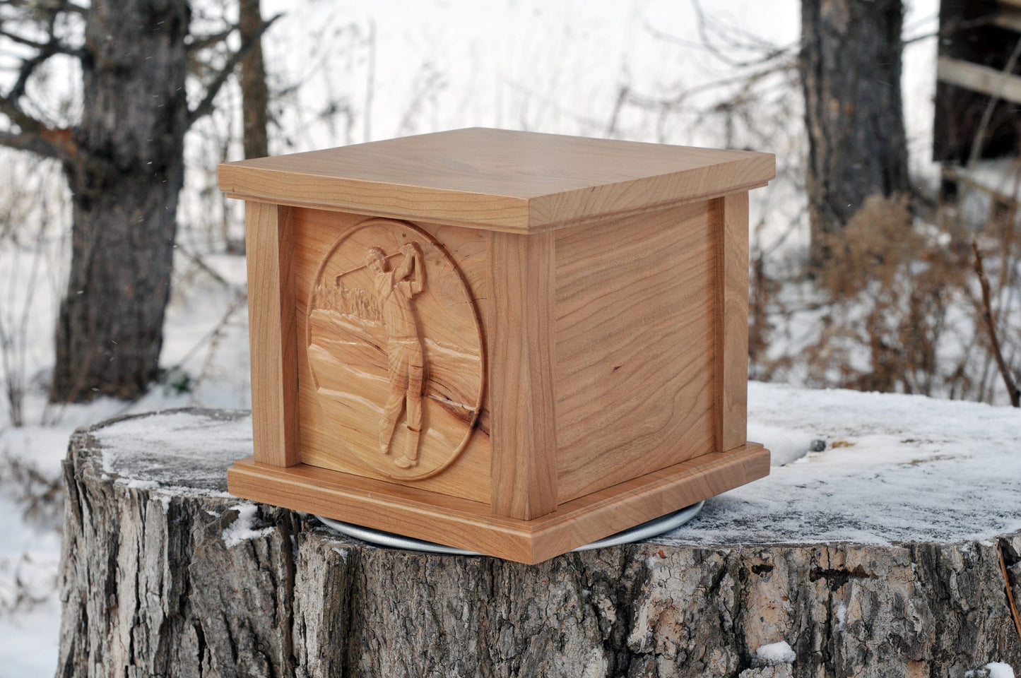 Custom Urn | Golf | 3D Engraving