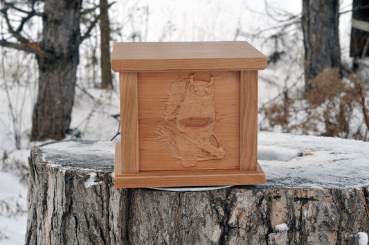 Owl Cremation Urn