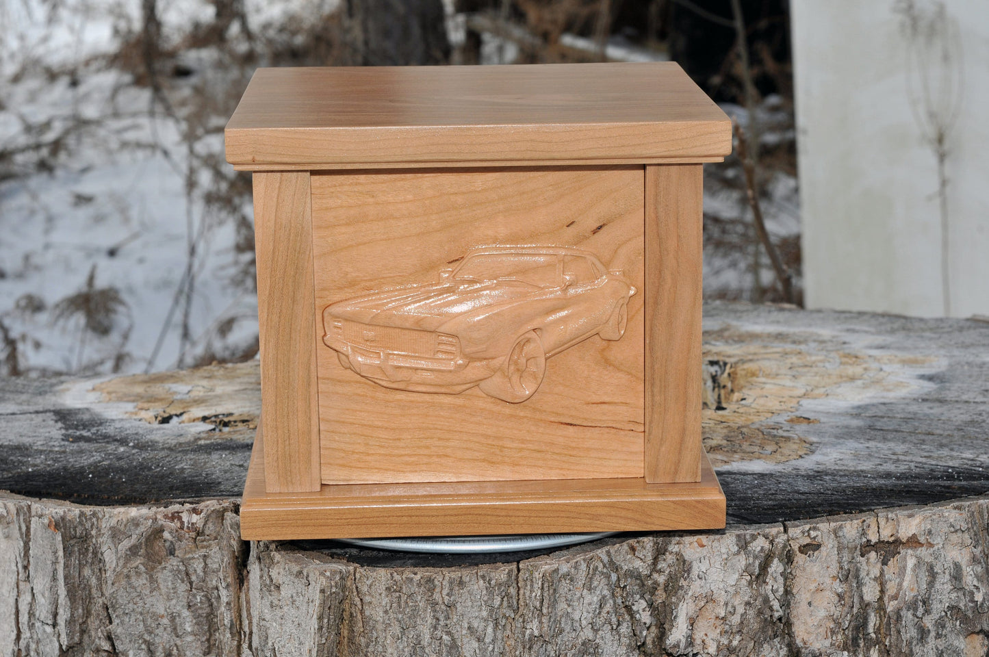 Custom Urn | Chevy Camaro SS, Muscle Car | 3D Engraving