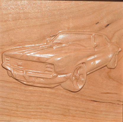 Custom Urn | Chevy Camaro SS, Muscle Car | 3D Engraving